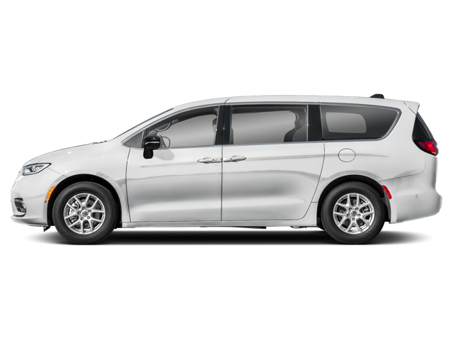 2026 Chrysler Pacifica Limited in Bright White Clearcoat - profile left view