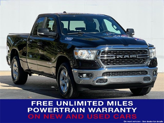 2022 RAM 1500 Big Horn Quad Cab 4x4 6'4' Box