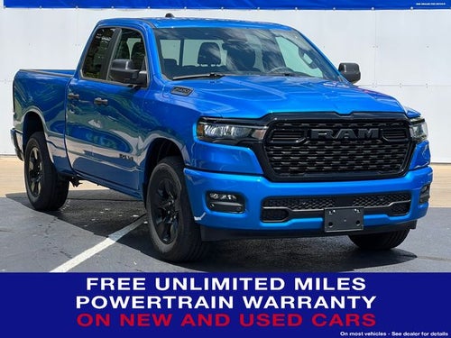 2025 RAM 1500 Tradesman Quad Cab 4x4 6'4' Box