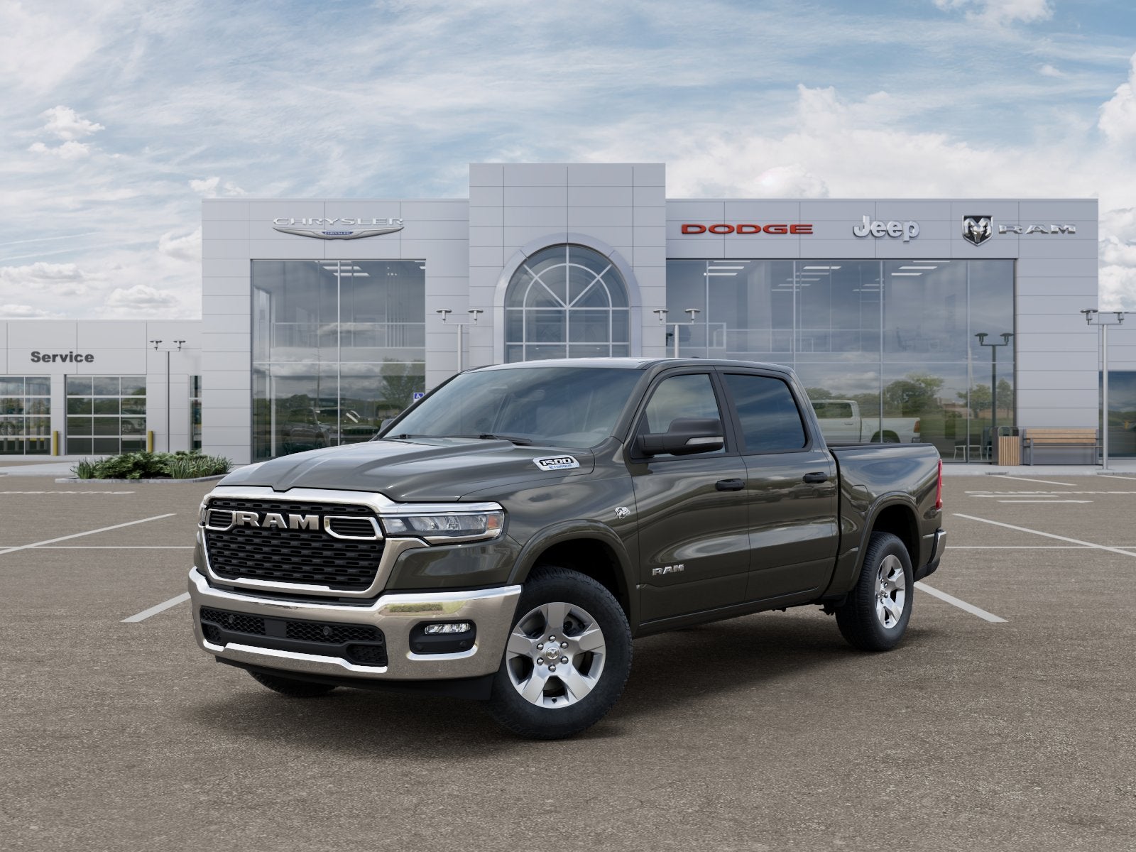 2026 RAM 1500 BIG HORN CREW CAB 4X4 5'7' BOX
