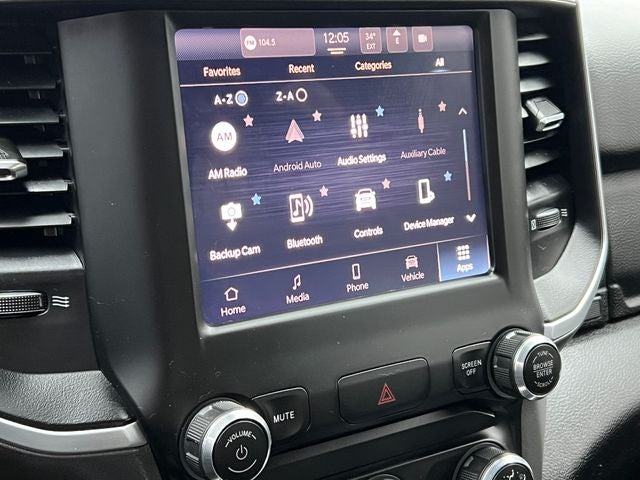 2022 RAM 1500 Big Horn Crew Cab 4x4 5'7' Box