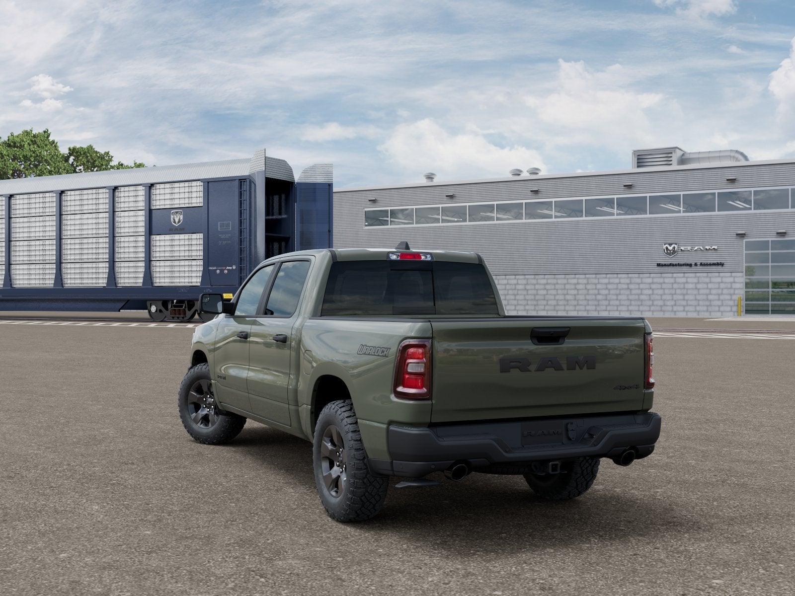 2026 RAM Ram 1500 RAM 1500 WARLOCK CREW CAB 4X4 5'7' BOX