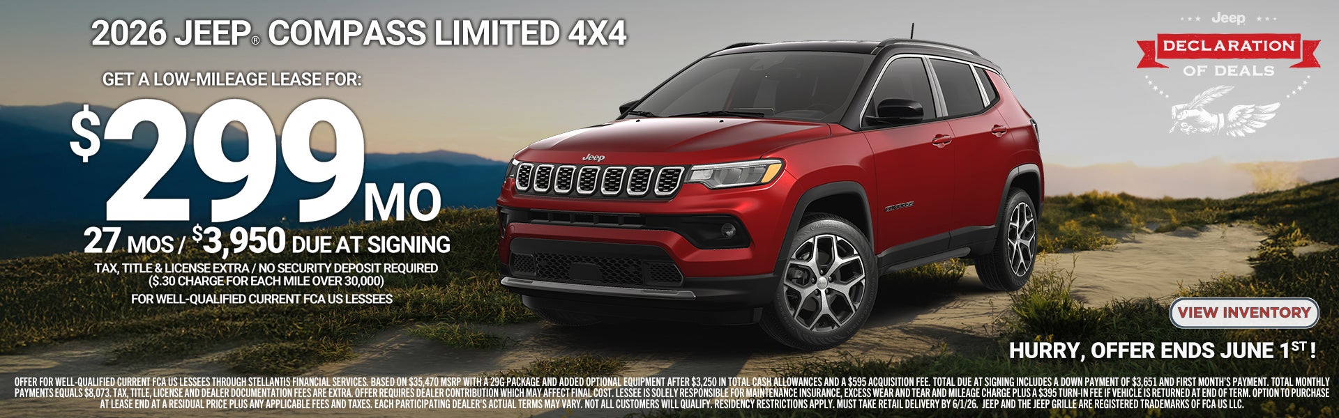 2026 JEEP COMPASS LIMITED 4X4