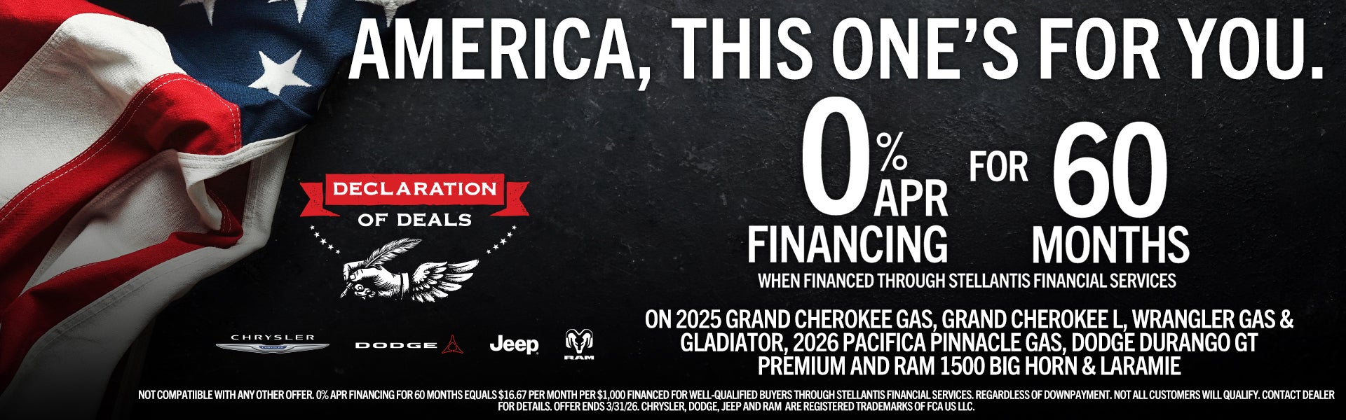 America, This One's For You