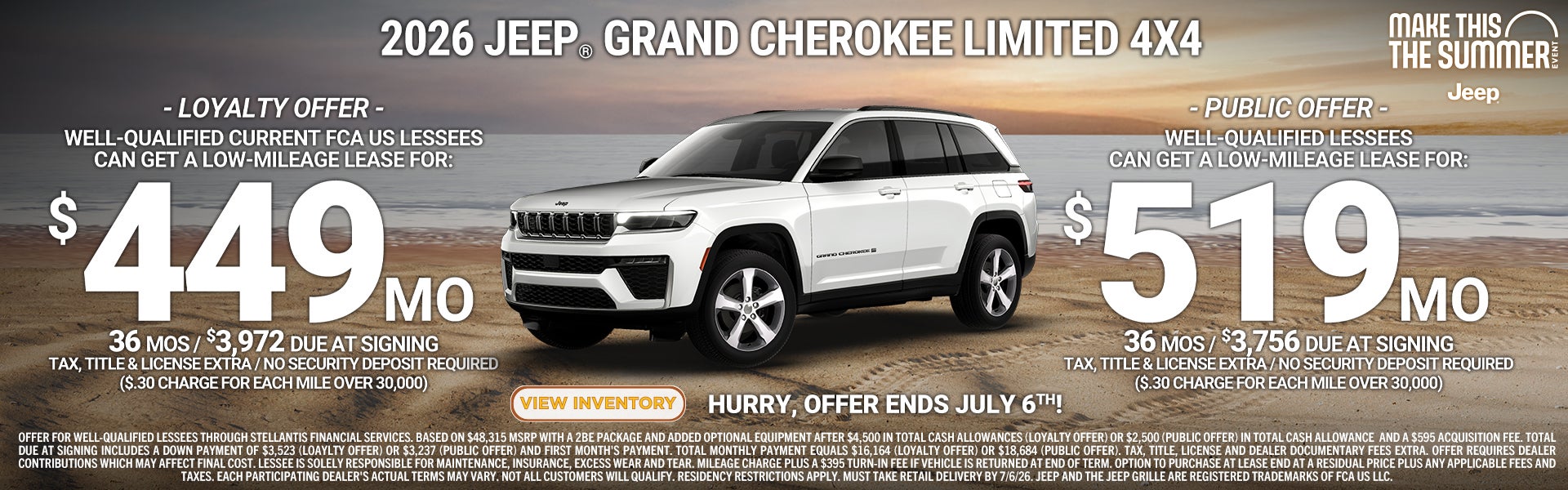 2026 Jeep Grand Cherokee LIMITED 4X4 