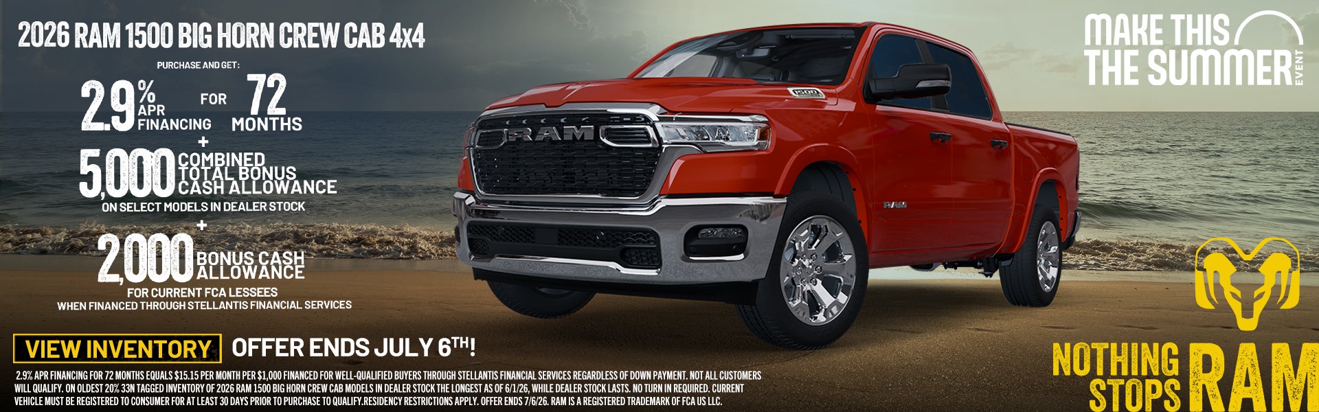 2026 RAM 1500 BIG HORN CREW